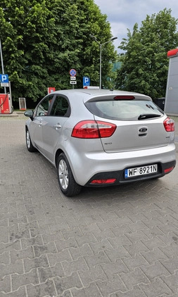 Kia Rio cena 21500 przebieg: 140000, rok produkcji 2012 z Warszawa małe 106